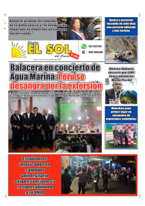 Portada: Jueves, 9 de octubre de 2025