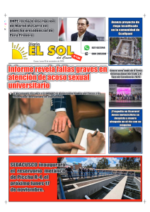Portada: Lunes, 10 de noviembre de 2025