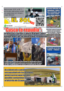 Portada: Lunes, 16 de marzo de 2026