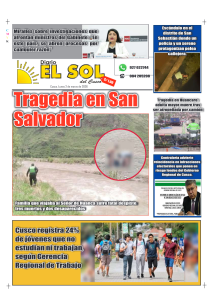 Portada: Lunes, 2 de marzo de 2026