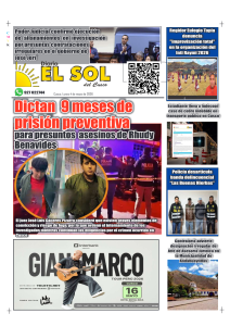 Portada: Lunes, 4 de mayo de 2026