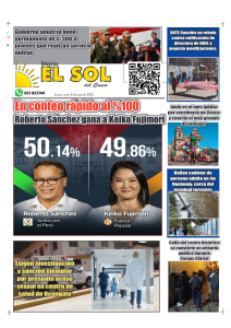 Portada: Lunes, 8 de junio de 2026