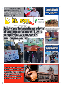 Portada: Martes, 11 de noviembre de 2025
