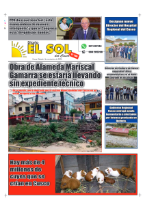 Portada: Sábado, 1 de noviembre de 2025
