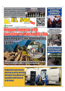 Portada: Viernes, 3 de abril de 2026