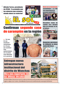 Portada: Miércoles, 10 de junio de 2026