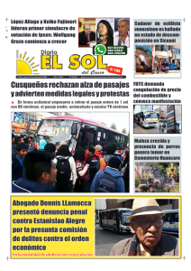 Portada: Jueves, 12 de marzo de 2026