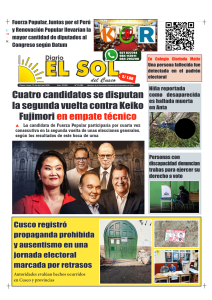 Portada: Lunes, 13 de abril de 2026