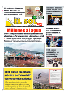 Portada: Sábado, 13 de diciembre de 2025