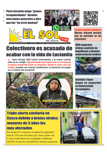 Portada: Miércoles, 15 de abril de 2026