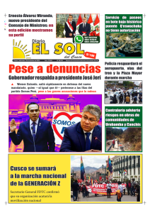 Portada: Miércoles, 15 de octubre de 2025