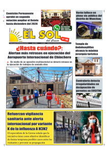 Portada: Jueves, 18 de diciembre de 2025
