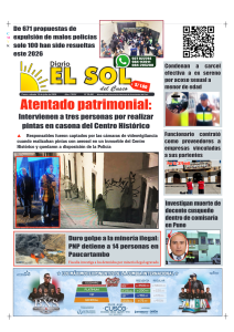 Portada: Sábado, 18 de julio de 2026