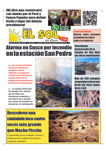 Portada: Lunes, 18 de mayo de 2026