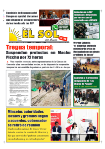 Portada: Jueves, 18 de setiembre de 2025