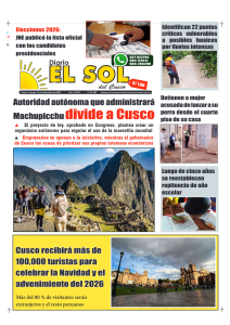 Portada: Viernes, 19 de diciembre de 2025
