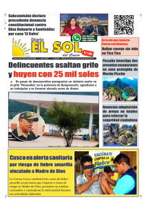 Portada: Jueves, 19 de marzo de 2026