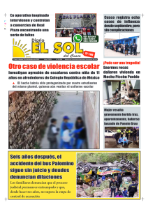 Portada: Sábado, 20 de diciembre de 2025