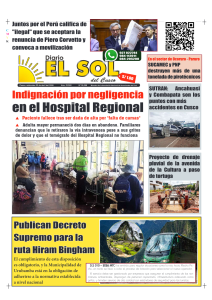 Portada: Miércoles, 22 de abril de 2026
