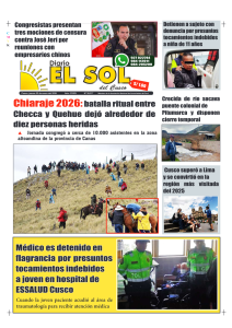 Portada: Jueves, 22 de enero de 2026