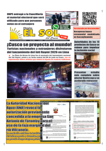 Portada: Lunes, 23 de marzo de 2026