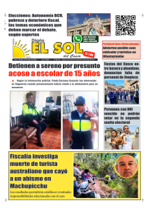 Portada: Sábado, 23 de mayo de 2026
