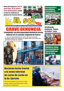 Portada: Jueves, 23 de octubre de 2025