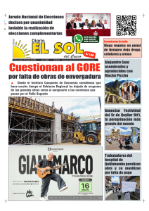 Portada: Sábado, 25 de abril de 2026