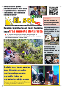 Portada: Lunes, 25 de mayo de 2026