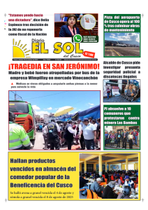 Portada: Sábado, 25 de octubre de 2025