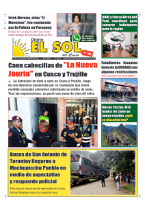 Portada: Jueves, 25 de setiembre de 2025