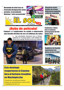 Portada: Jueves, 26 de febrero de 2026