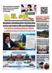 Portada: Viernes, 26 de junio de 2026