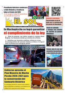Portada: Jueves, 26 de marzo de 2026