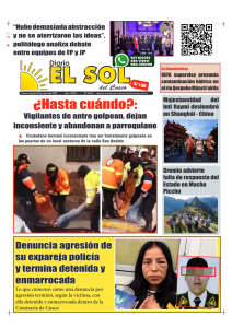 Portada: Martes, 26 de mayo de 2026