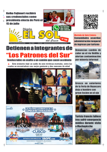 Portada: Lunes, 29 de junio de 2026
