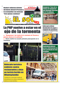 Portada: Lunes, 29 de setiembre de 2025