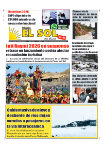 Portada: Viernes, 30 de enero de 2026
