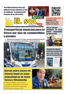 Portada: Lunes, 30 de marzo de 2026