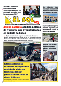 Portada: Martes, 6 de enero de 2026