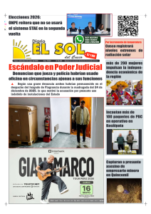 Portada: Miércoles, 6 de mayo de 2026