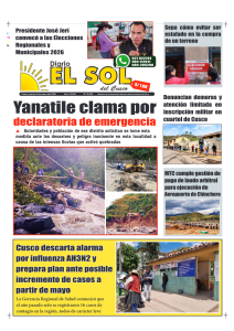 Portada: Jueves, 8 de enero de 2026