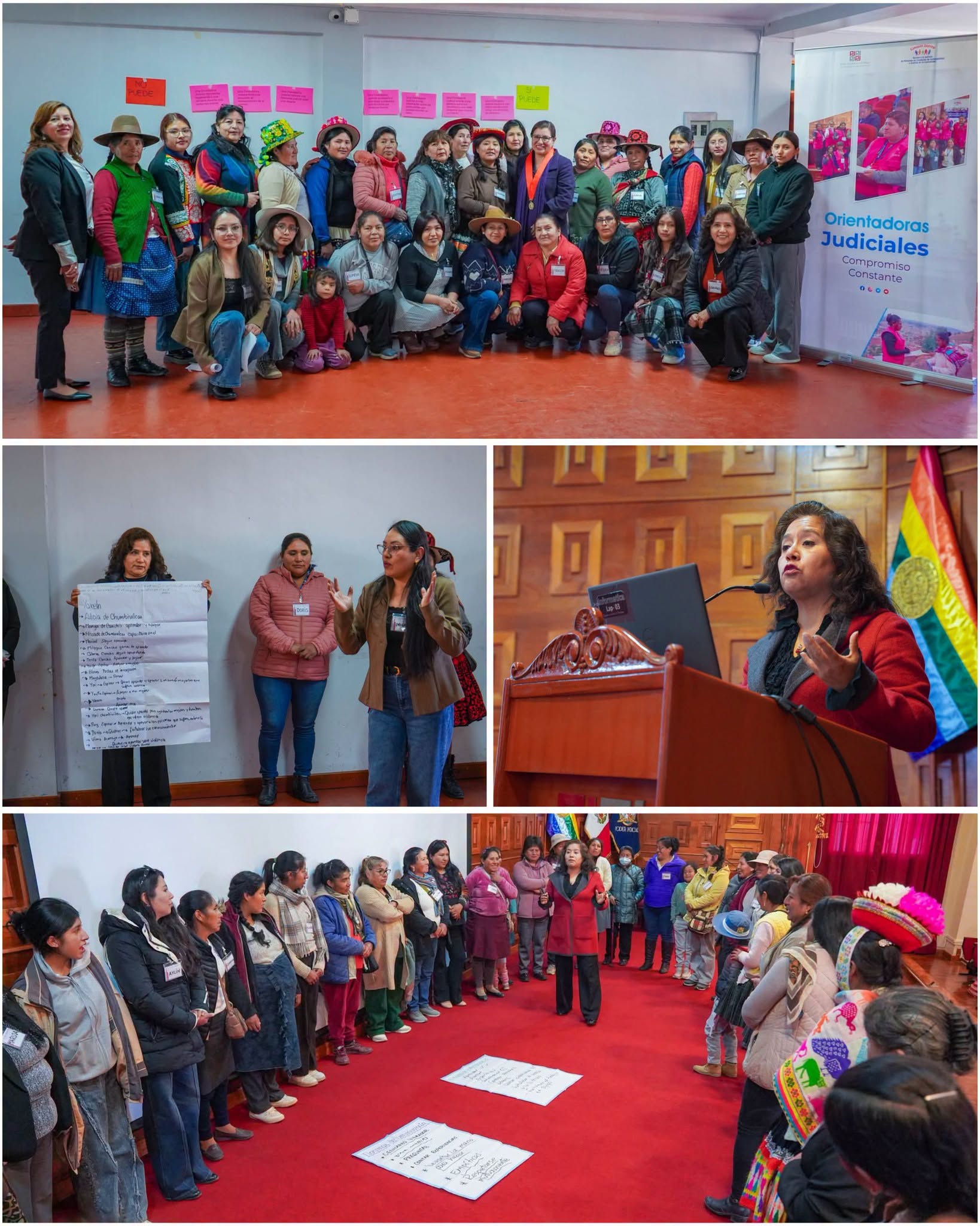 Corte de Cusco y Asociación Kallpa integran a 62 nuevas orientadoras judiciales en tres provincias