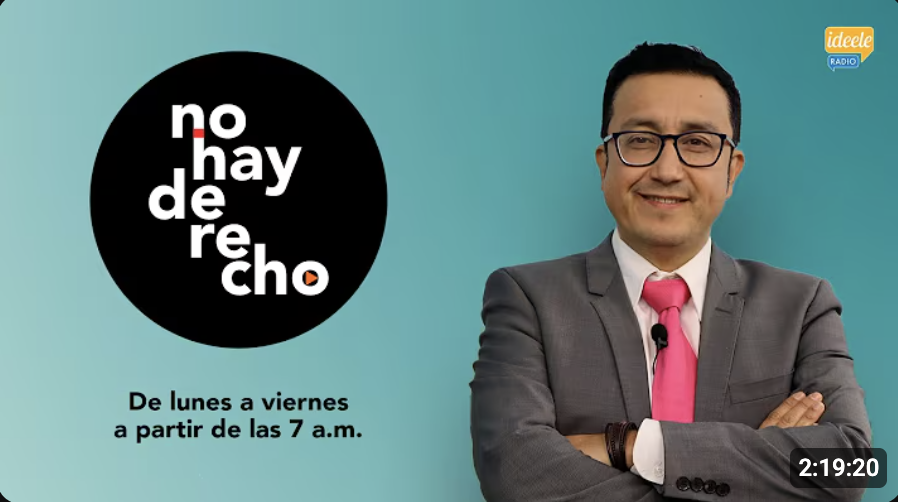 🔴 Qhari Alvarado, Gabriela Perona y Herbert Morote en No Hay Derecho con Glatzer Tuesta [28-08-2026]