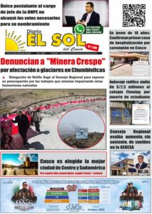 Portada: Jueves, 16 de julio de 2026