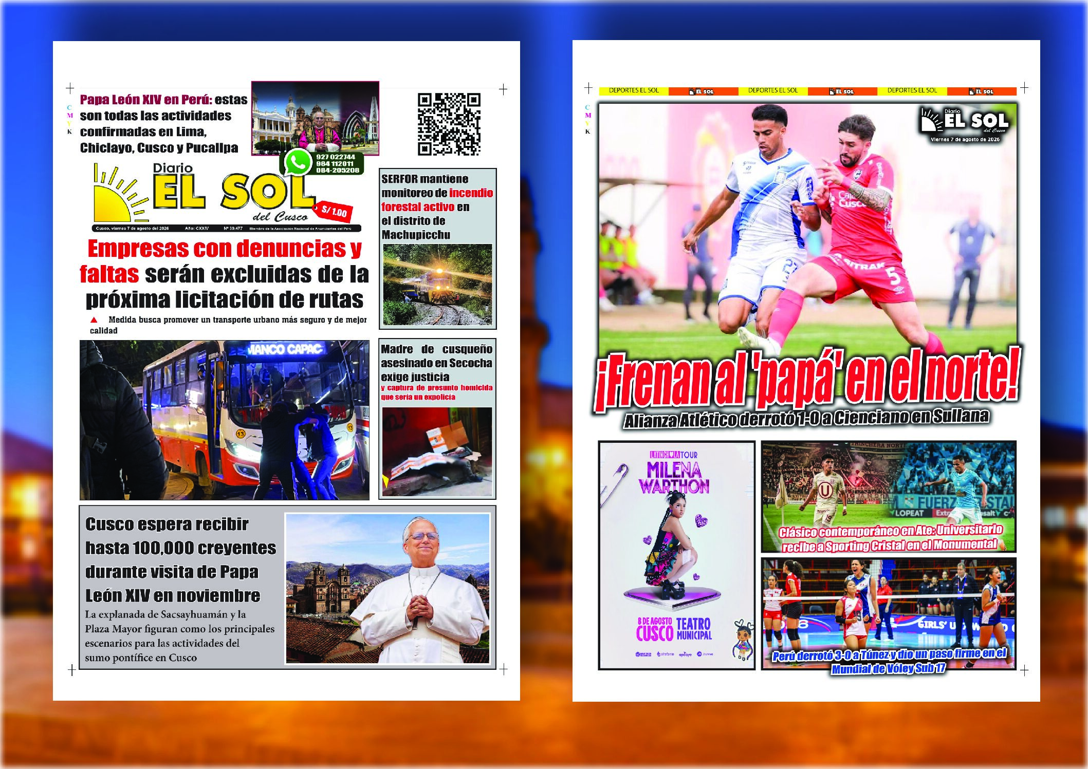 Edición del 7 de agosto de 2026