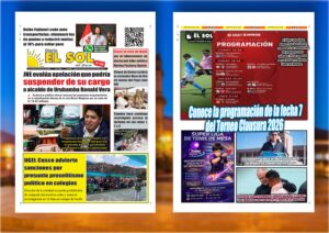 Portada: Jueves, 27 de agosto de 2026
