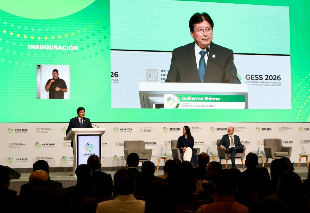Ministro Guillermo Shinno: Nuestro compromiso es impulsar cartera de inversiones mineras por más de US$ 64 mil millones