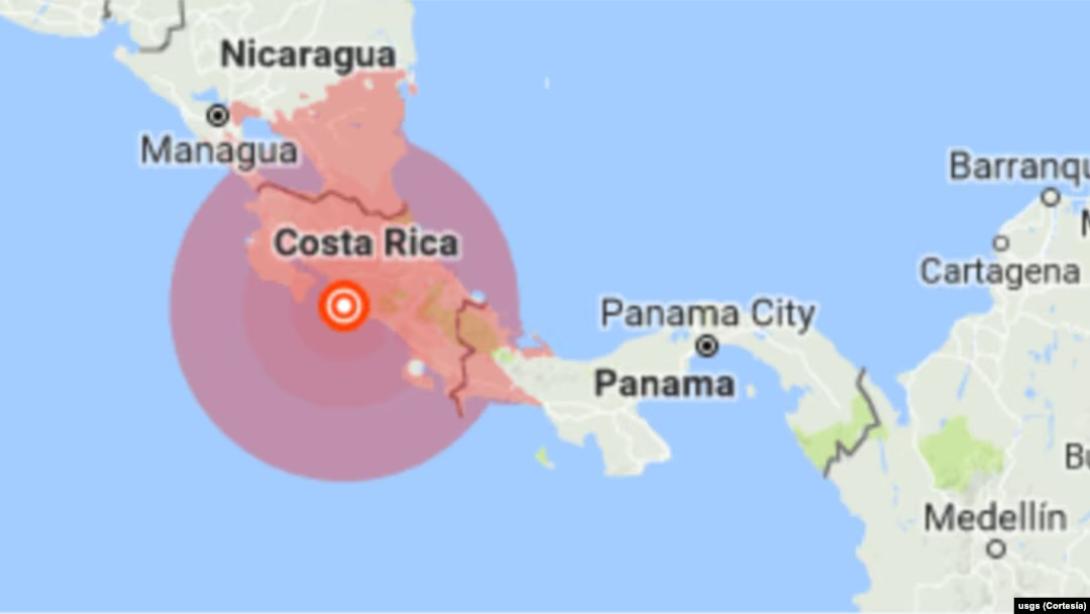 Dos fuertes sismos sacuden la zona central de Costa Rica sin dejar víctimas