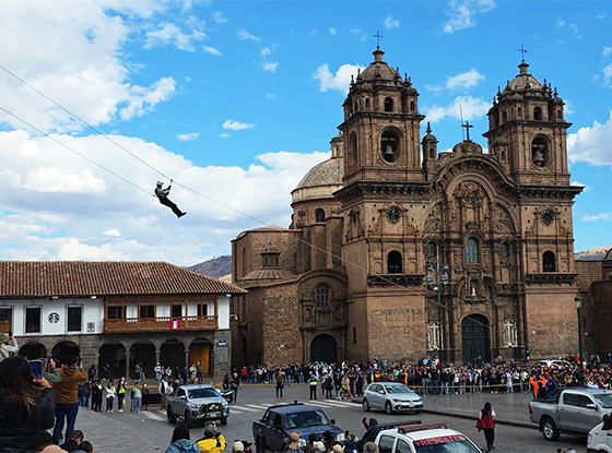 Espectacular rescate vertical en la Catedral corona el Simulacro Nacional Multipeligro 2026